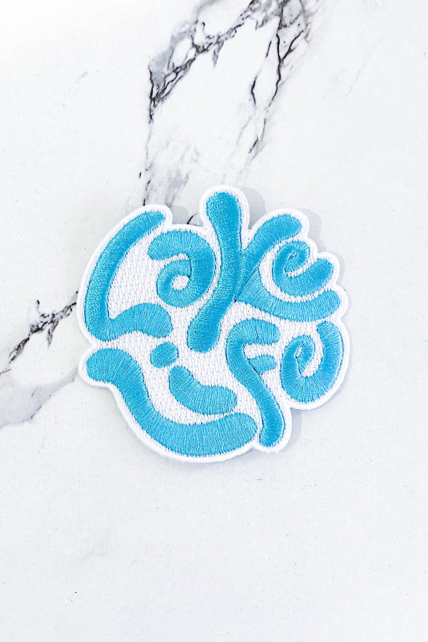 Lake Life Embroidered Patch