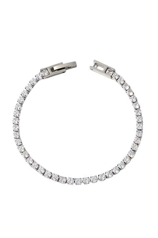 Natural Elements Silver Tennis Bracelet