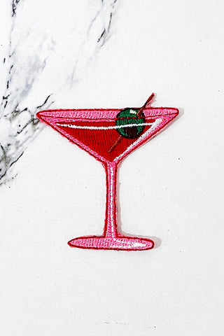 ETA 6/5 - Pink Martini Embroidered Patch