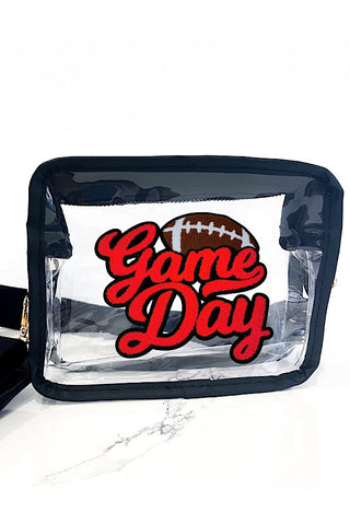 Red Gameday Clear Bag