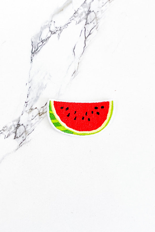 Watermelon Embroidered Patch
