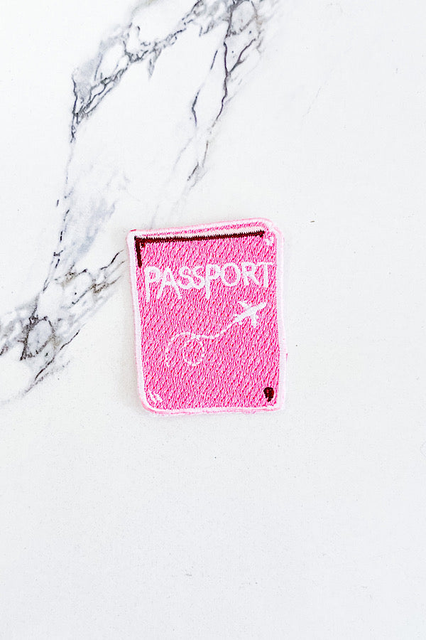 Passport Embroidered Patch