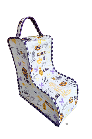 ETA 9/30-10/14 LSU Boot Bag©
