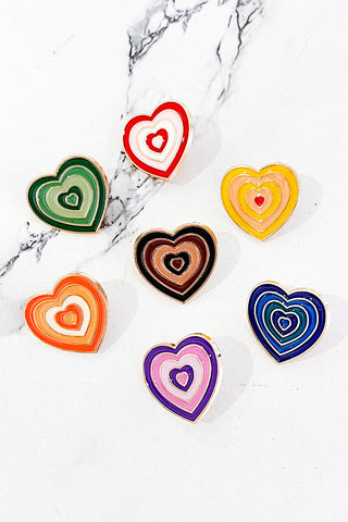Assorted Heart Pins