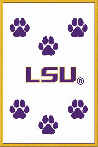 ETA 6/1 - LSU Tiger Paws Luxury Blanket