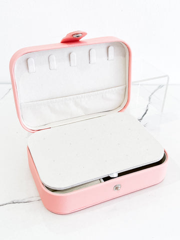 Essentials Peach Jewelry Box