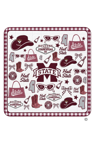 ETA 10/29-11/12 The Bulldog Edit Quilted Baby Blanket©