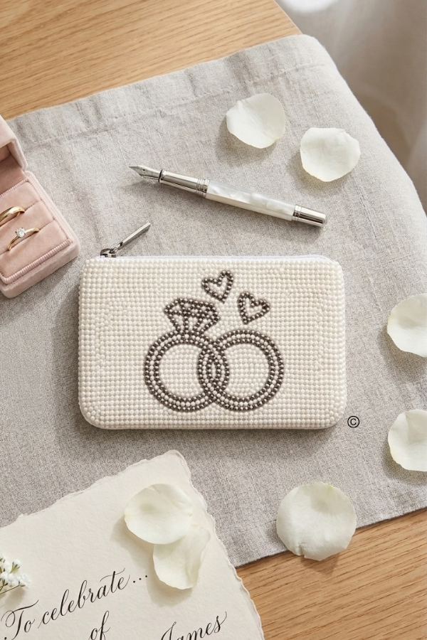 ETA 10/19-11/9 I Do Beaded Coin Purse