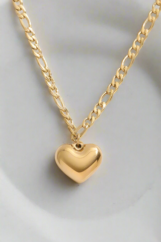 Margot Gold Heart Pendant Necklace