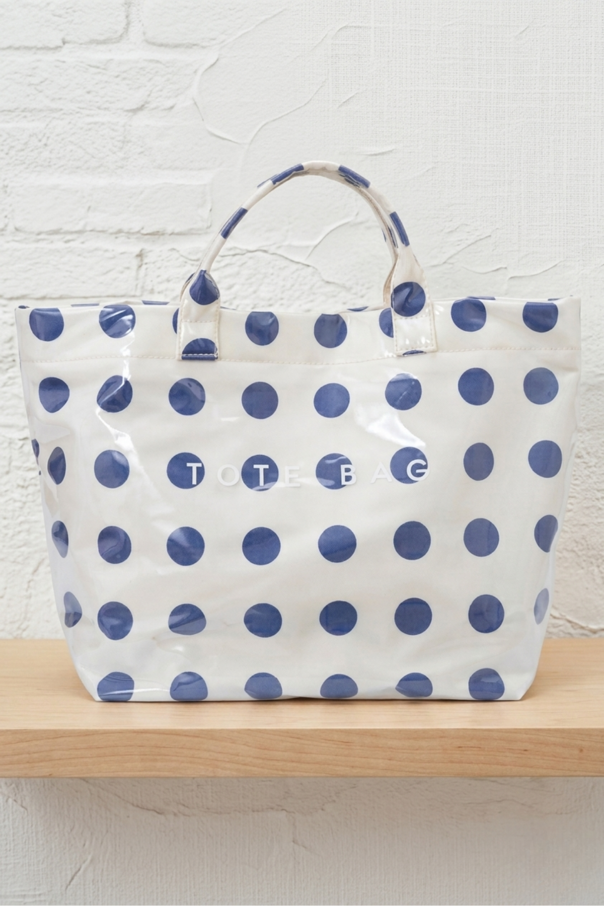 ETA 6/19 - Blue Polka Dot TOTE BAG