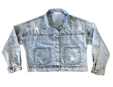 Not So Basic Cowgirl - Stella Denim Jacket