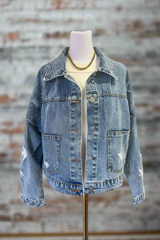 Stella Medium Wash Denim Jacket