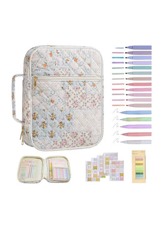 ETA 9/2 - Leah Multi-Print Floral Bible Cover