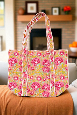 ETA 8/11 - Golden Hour Floral Tote Bag