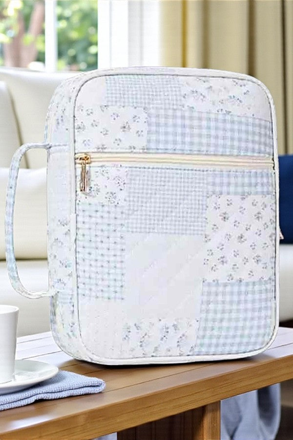 ETA 12/30 - Miriam Blue Patchwork Bible Cover