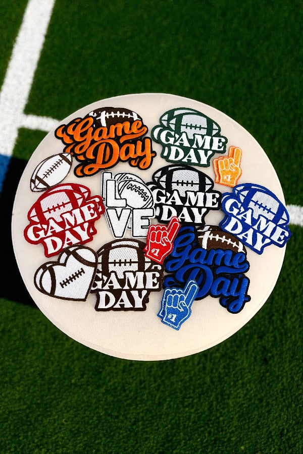 The End Zone Embroidered Patch Bundle