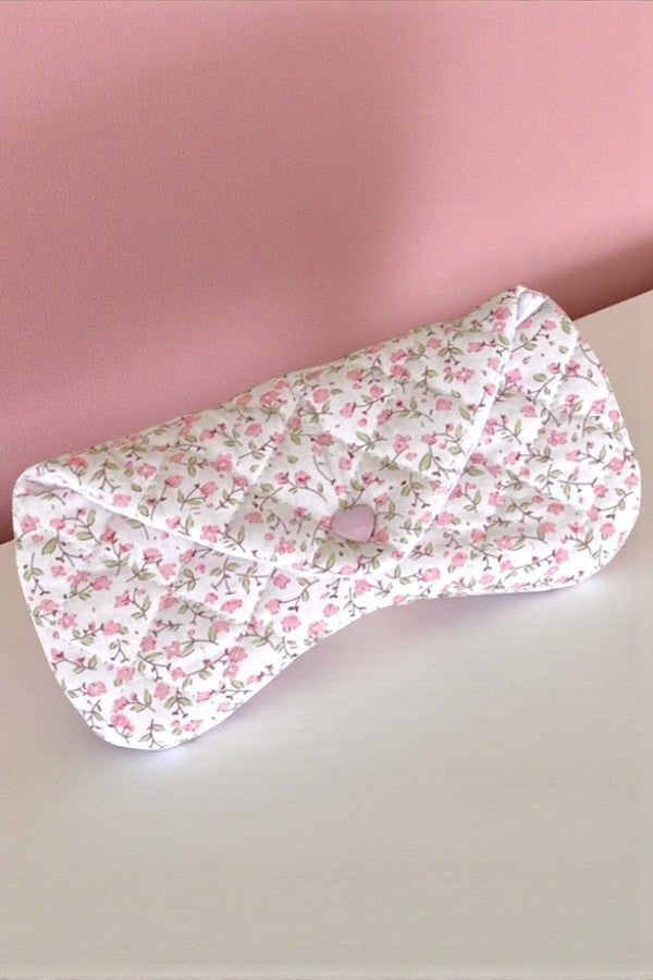 ETA 2/13 - Sophie Pink Floral Eyeglass Case