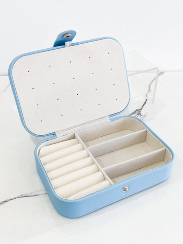 Essentials Blue Jewelry Box