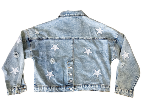 Not So Basic Cowgirl - Stella Denim Jacket