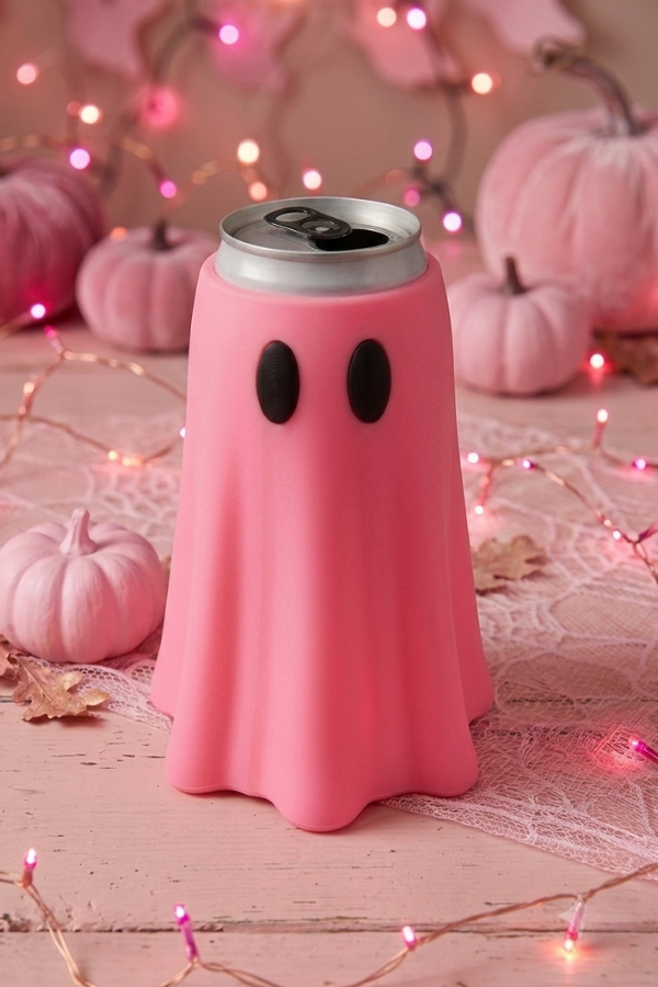 ETA 8/24-9/7 Pink Ghost Slim Can Cooler