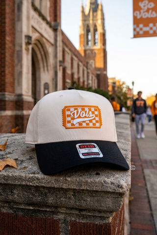 ETA 7/30 - Tennessee Ticket Natural/Black Embroidered Hat©