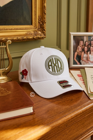 ETA 7/30 - Alpha Chi Omega Monogram Hat