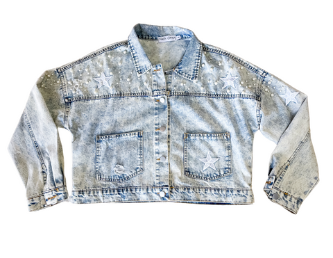 Not So Basic Cowgirl - Haven Denim Jacket