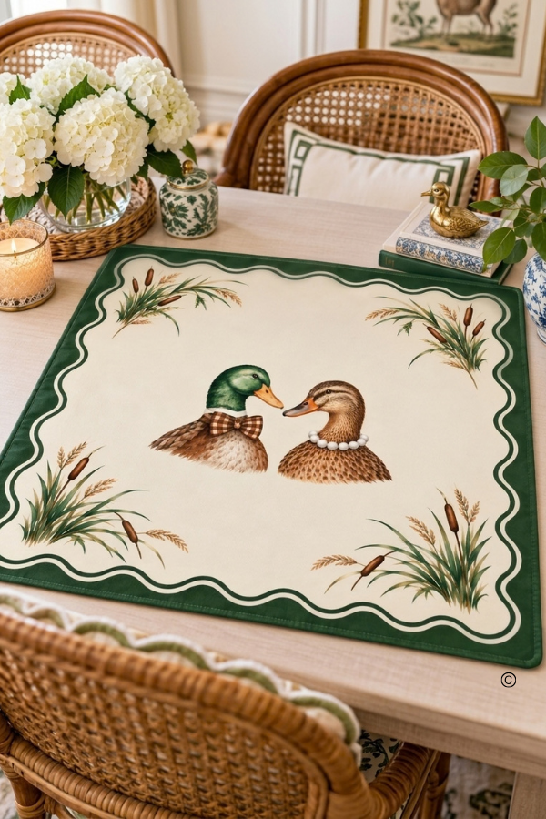 ETA 12/29-1/19 Mr and Mrs Mallard Mahj Mat©