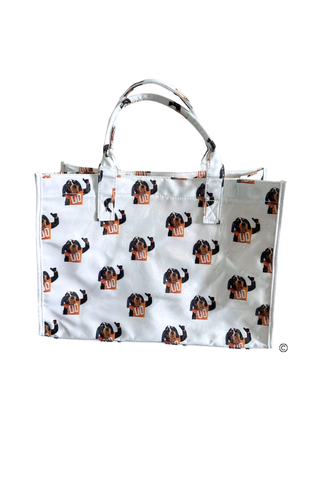ETA 8/24-9/7 Smokey Vinyl Tote Bag