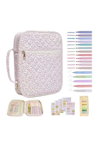 ETA 8/20 - Naomi Pink Floral Print Bible Cover