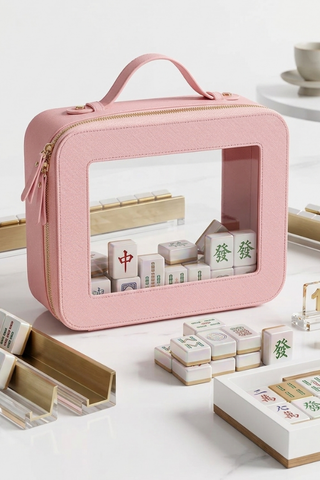 ETA 6/3 - Posie Pink Clear Travel Bag