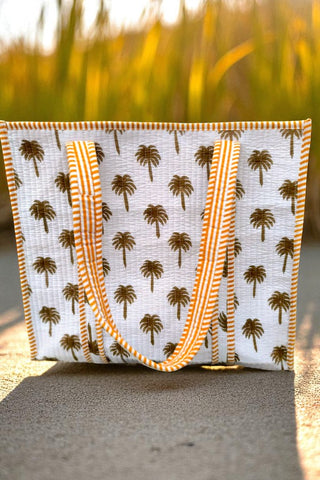 ETA 8/29 - Palm Sunset Tote Bag