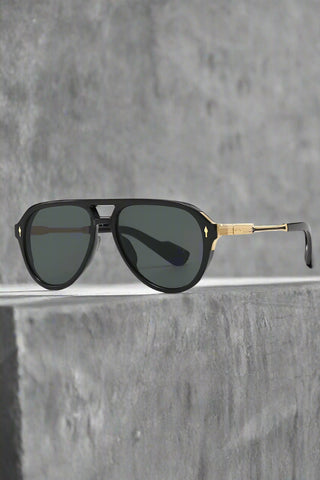 ETA 3/20 - Oliver Black Aviator Sunglasses