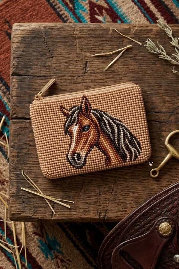 ETA 10/19-11/9 The Stable Social Beaded Coin Purse