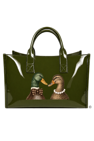 ETA 10/29-11/12 Mr and Mrs Mallard Vinyl Tote©