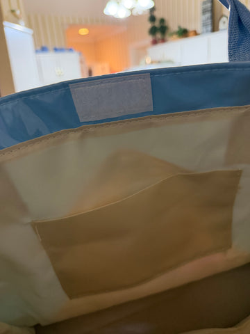 ETA 1/8-1/29 Posie Mae Vinyl Tote Bag©