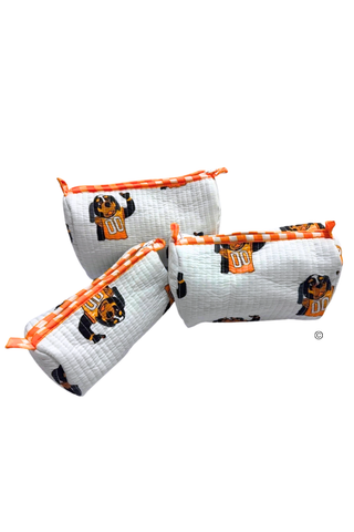 ETA 10/19-11/9 Smokey's Tailgate Cosmetic Bag Set©