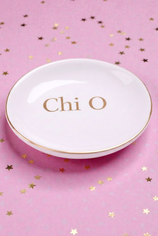 ETA 5/15 - Chi Omega Jewelry Dish