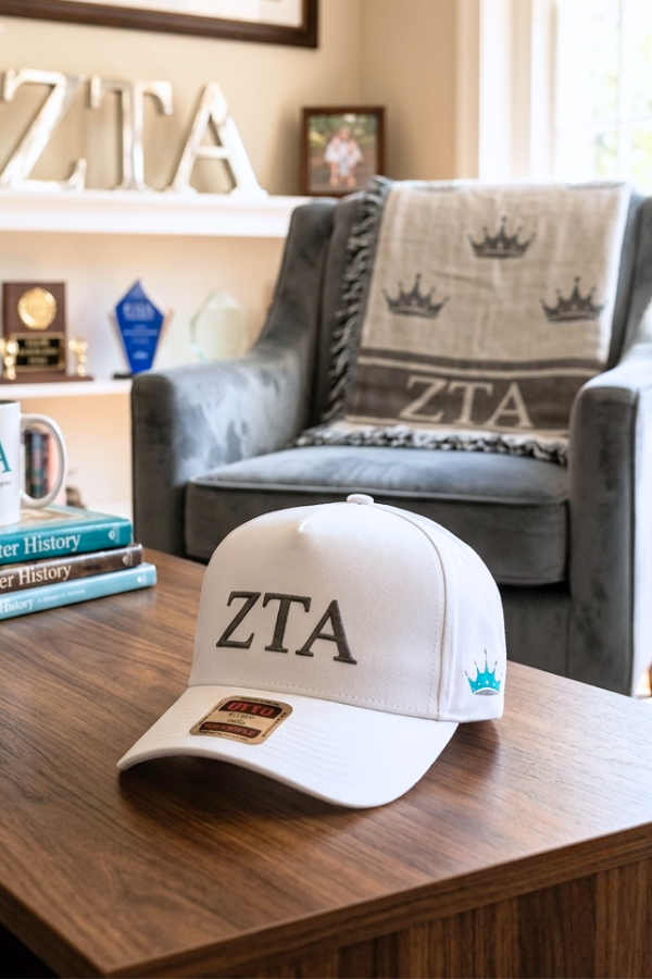 ETA 7/30 - Zeta Tau Alpha Embroidered Hat