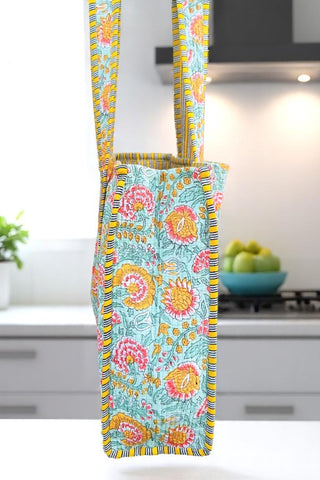Meadow Floral Print Tote Bag