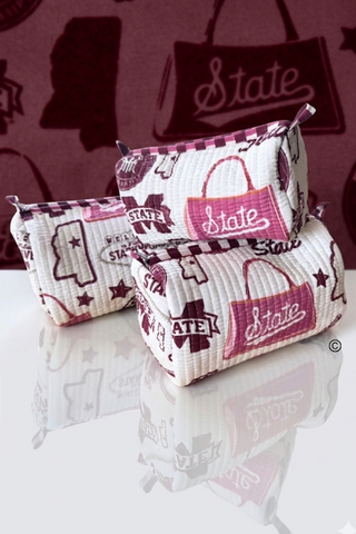 ETA 6/8 - The Bulldog Edit Cosmetic Bag Set©