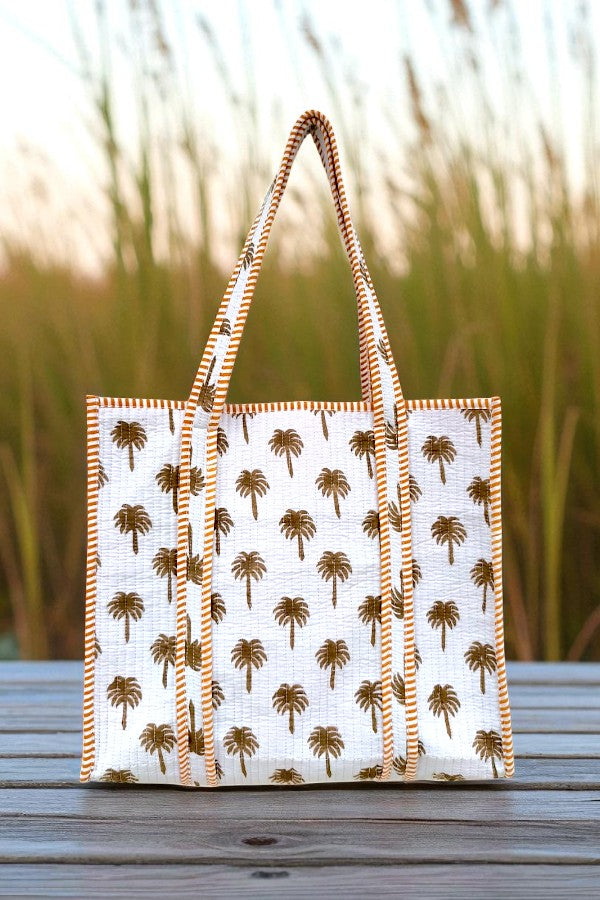 ETA 8/29 - Palm Sunset Tote Bag
