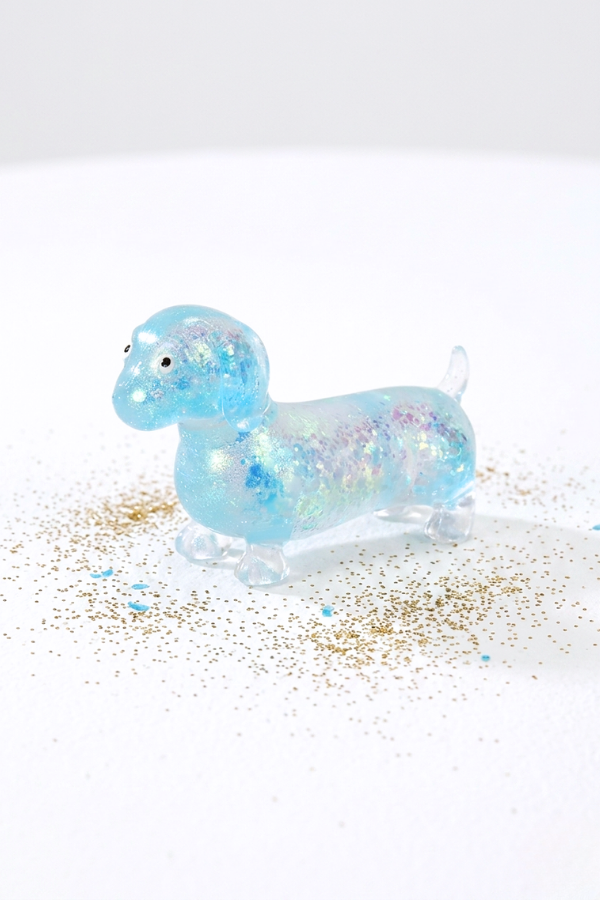 ETA 7/22 - Blue Dachshund Squishy Toy