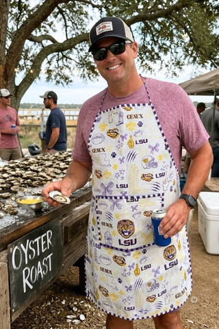 ETA 10/15-10/29 LSU Apron©