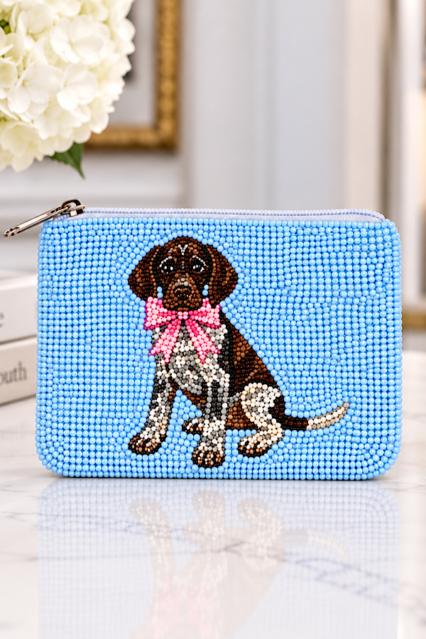 ETA 10/15-10/29 The Rue Beaded Coin Purse