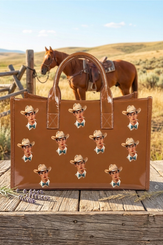 ETA 10/29-11/12 The Nashville Cowboy Vinyl Tote Bag©