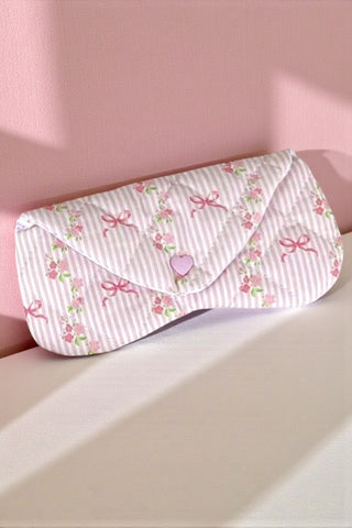 ETA 2/13 - Ava Pink Ribbon Eyeglass Case