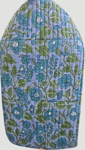 ETA 3/30 - Tate Blue Floral Jewelry Pouch