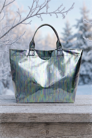 ETA 9/8 - Multicolor Iridescent TOTE BAG