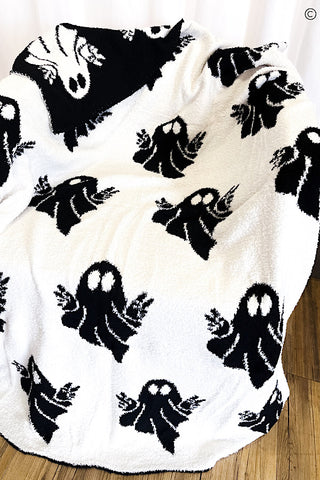 Peaceful Ghost Luxury Blanket